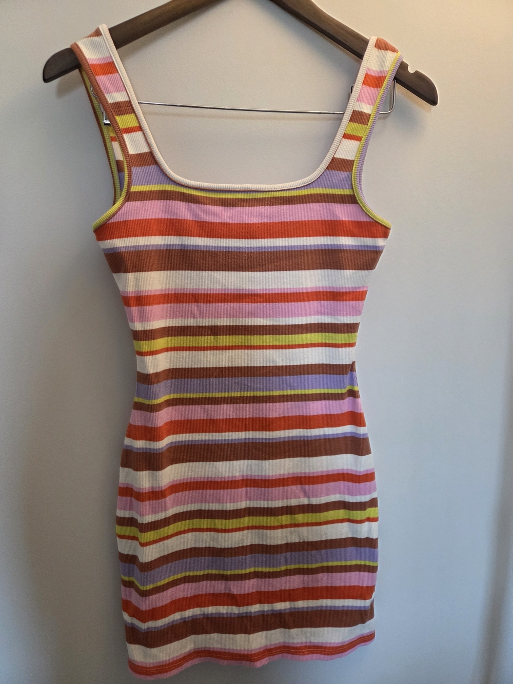 Roxy Multicolor Striped Tank Mini Dress Sz XS